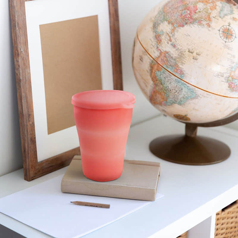 Syah Life BPA-Free Silicone Foldable Water Cup–Multiple Sizes, Collapsible Travel Cup for Daily Use