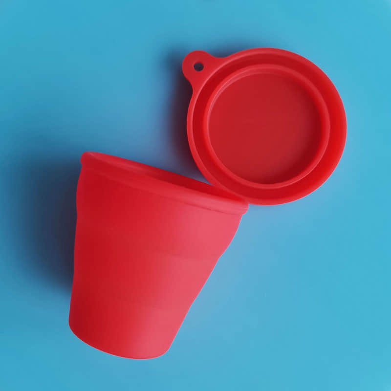 Syah Life BPA-Free Silicone Foldable Water Cup–Multiple Sizes, Collapsible Travel Cup for Daily Use