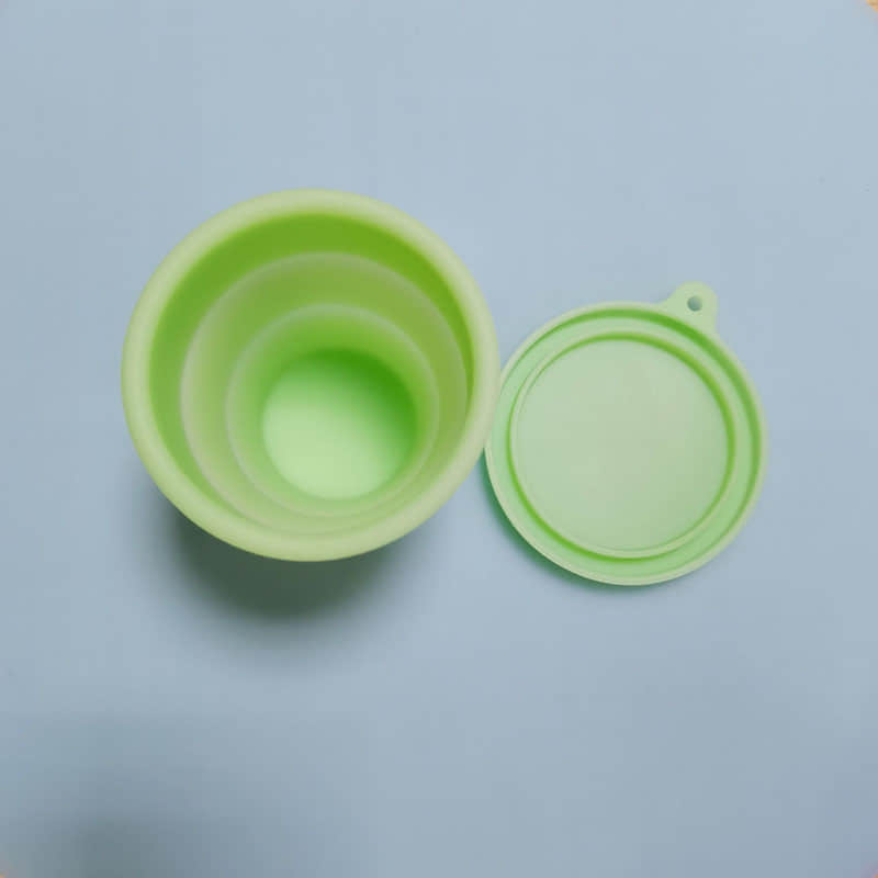 Syah Life BPA-Free Silicone Foldable Water Cup–Multiple Sizes, Collapsible Travel Cup for Daily Use