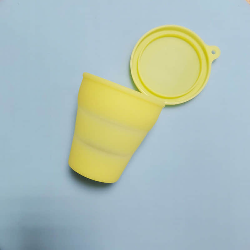 Syah Life BPA-Free Silicone Foldable Water Cup–Multiple Sizes, Collapsible Travel Cup for Daily Use