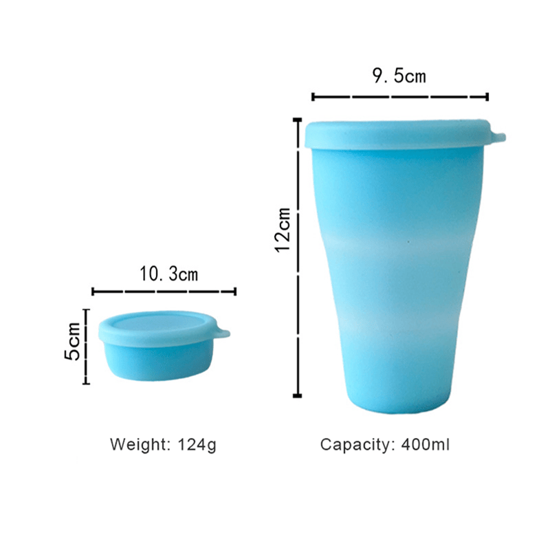 Syah Life BPA-Free Silicone Foldable Water Cup–Multiple Sizes, Collapsible Travel Cup for Daily Use Syah Life BPA-Free Silicone Foldable Water Cup–Multiple Sizes, Collapsible Travel Cup for Daily Use