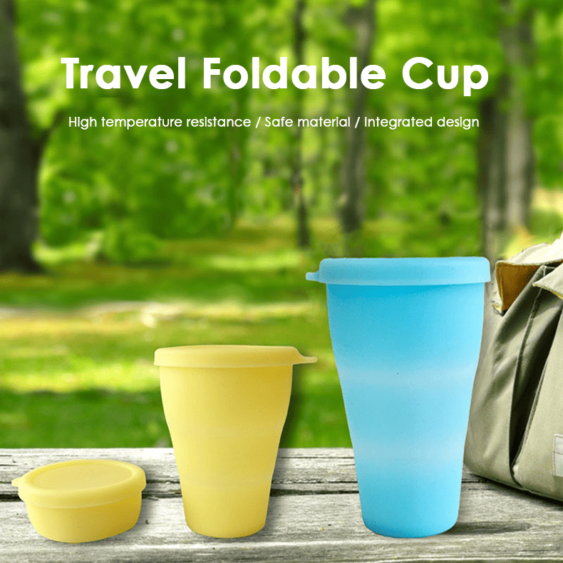 Syah Life BPA-Free Silicone Foldable Water Cup–Multiple Sizes, Collapsible Travel Cup for Daily Use Syah Life BPA-Free Silicone Foldable Water Cup–Multiple Sizes, Collapsible Travel Cup for Daily Use