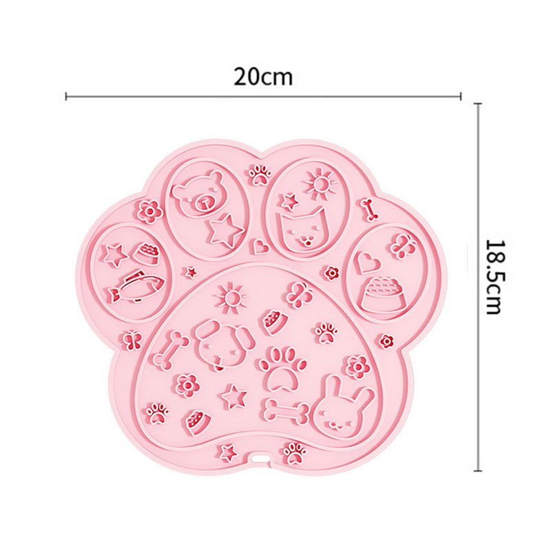 Bulk Wholesale Dog Paw Licking Pad - Wet Food Compatible, Anti-Slip/Anti-Choking/Anti-Tip