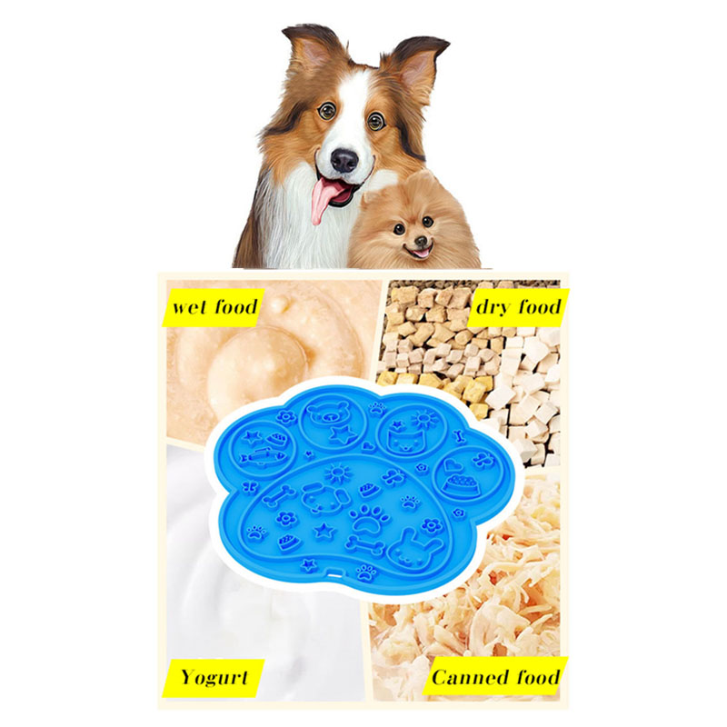 Bulk Wholesale Dog Paw Licking Pad - Wet Food Compatible, Anti-Slip/Anti-Choking/Anti-Tip