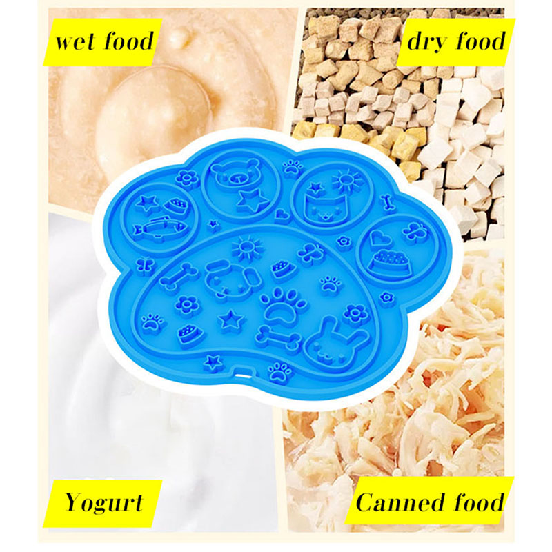 Bulk Wholesale Dog Paw Licking Pad - Wet Food Compatible, Anti-Slip/Anti-Choking/Anti-Tip