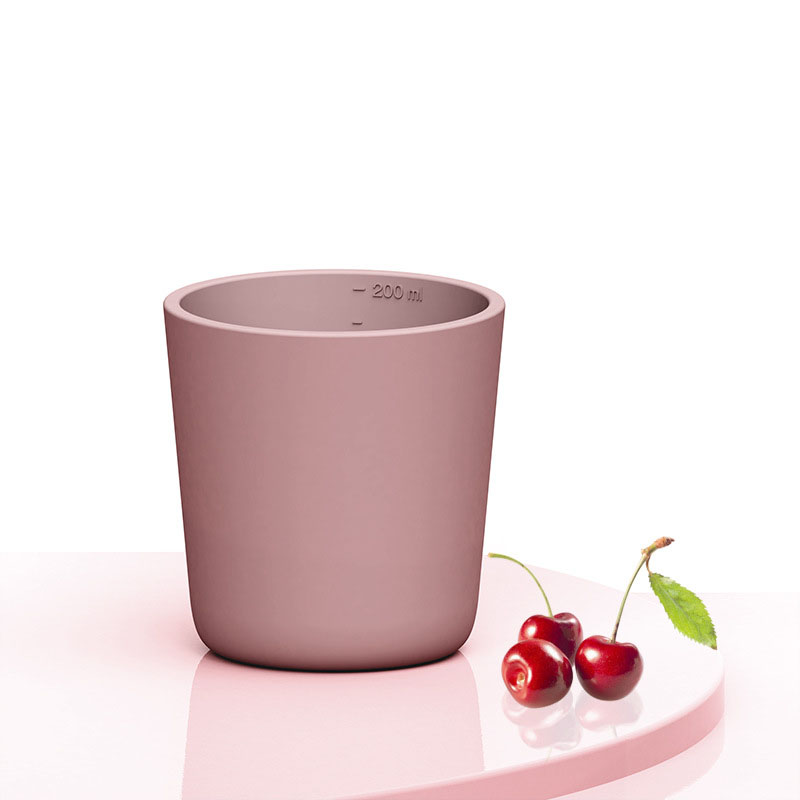 Wholesale Food-Grade Silicone Kids Water Cup - 200ml, Anti-Fall, With Scale, Fridge/Microwave Safe