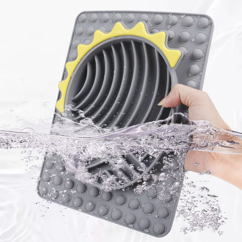 Syah Life Dinosaur Head Anti-Choking Slow Feeder Bowl with Mat | Prevent Gulping, Non-Slip Base
