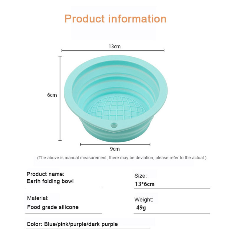 Syah Life Wholesale Folding Silicone Pet Bowl - Bulk Supply for Dog/Cat Outdoor Travel Bowls
