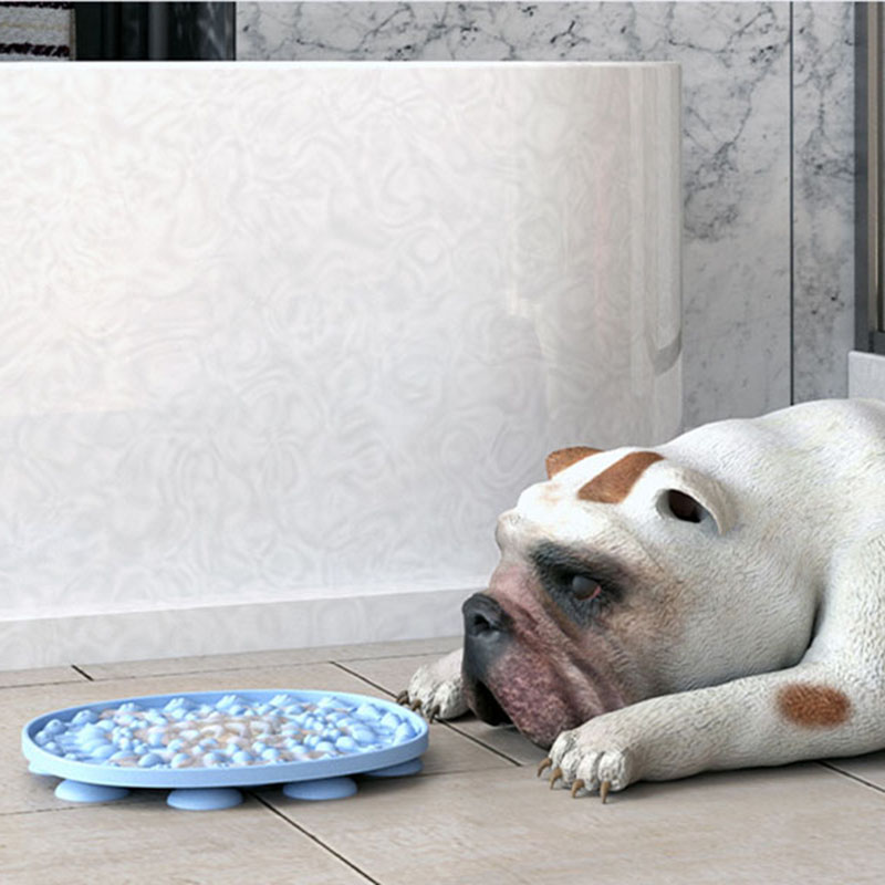 Syah Life bulk pet licking mats: 14*16cm silicone lick pads for ≤3kg dogs/cats. BPA-free, all-season