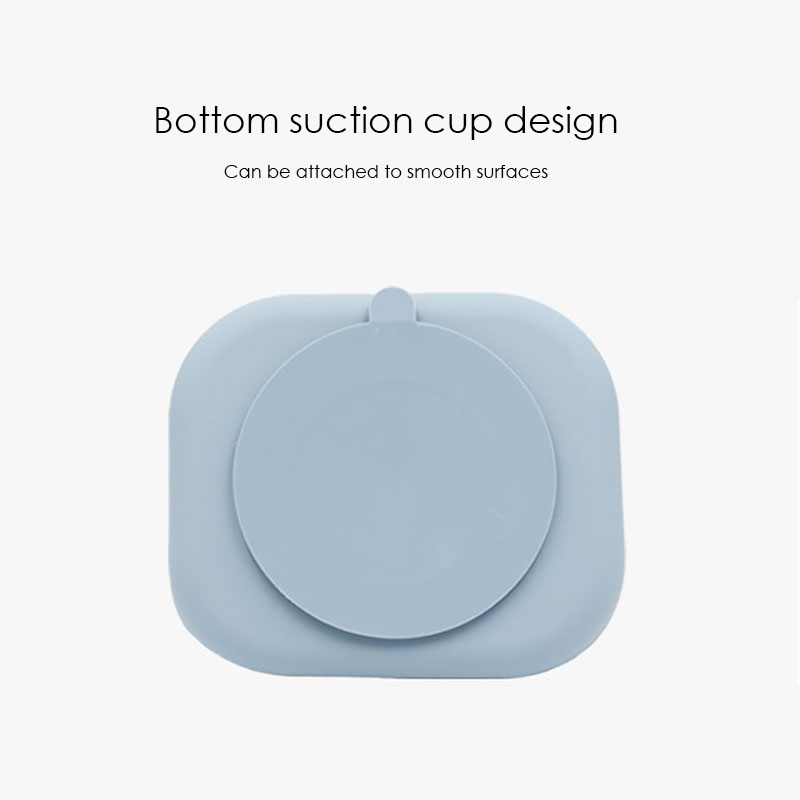 Silicone Slow Feeder Dog Bowl | Non-Slip Cat Feeding Bowl with Suction Base | BPA-Free Pet Bowl