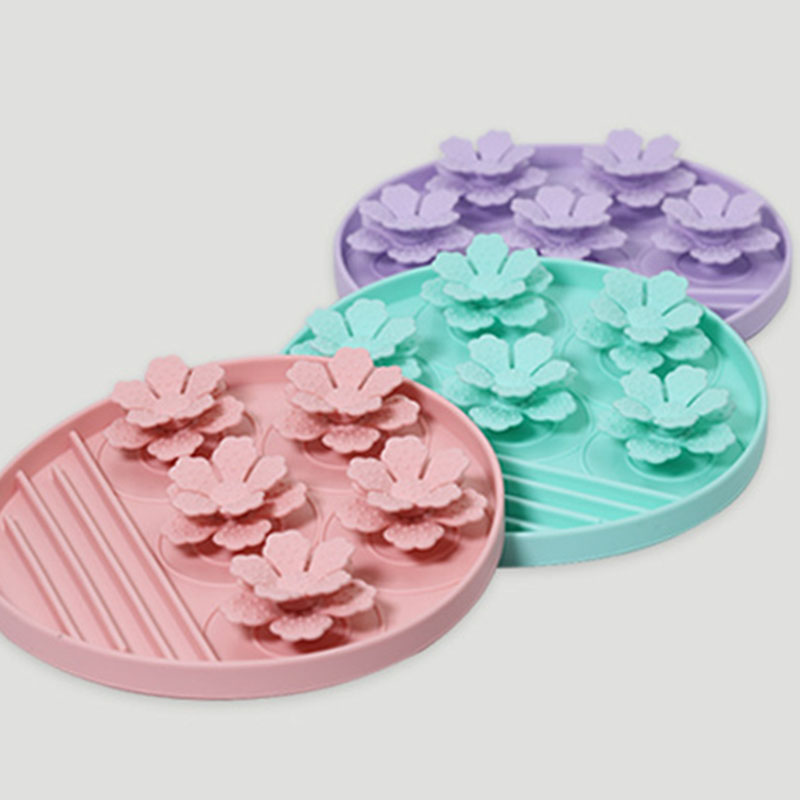 Silicone Dog Lick Mat Slow Feeder Pad | Non-Slip Pet Feeding Mat with Suction Cups | BPA-Free