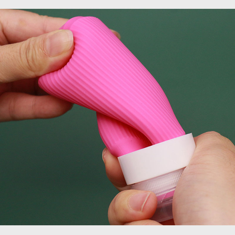 Syah Life Silicone Travel Bottles with Flip Cap | Refillable Shampoo & Lotion Containers for Travel