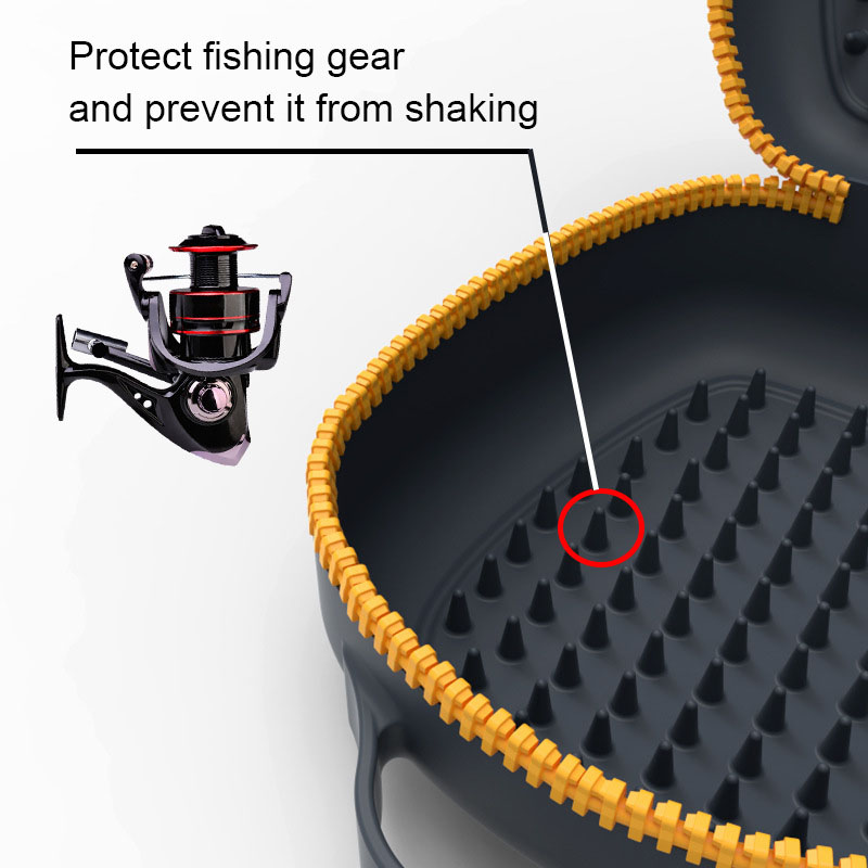 Silicone Fishing Reel Protective Case – Waterproof Baitcasting Reel Storage Bag for Outdoor