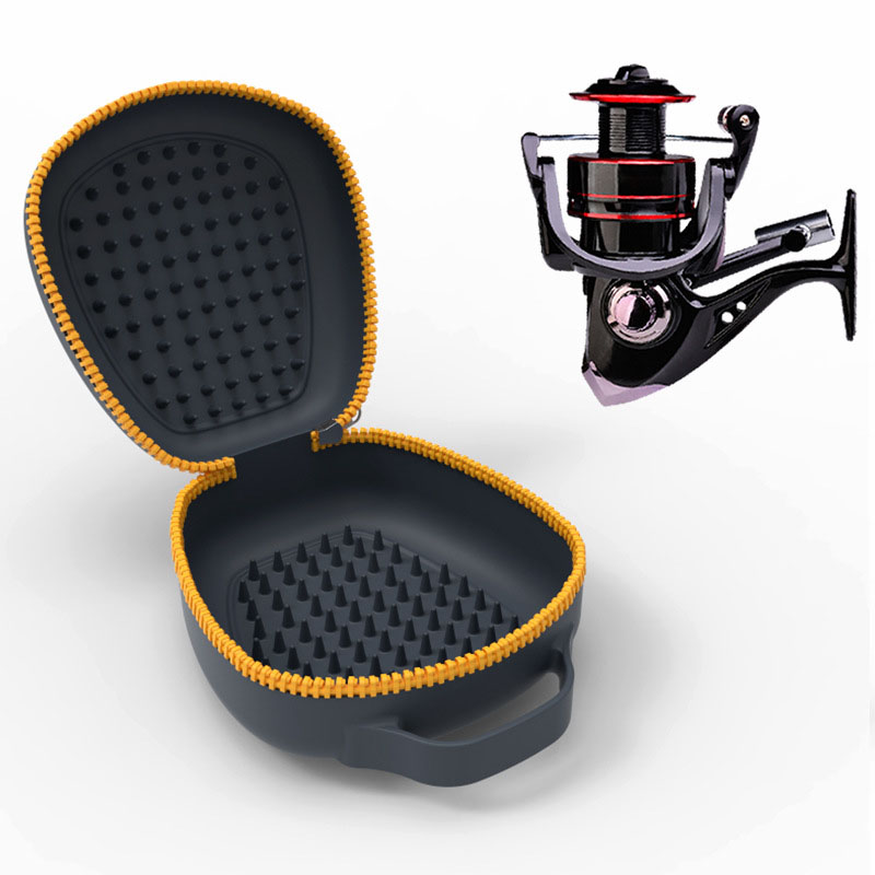 Silicone Fishing Reel Protective Case – Waterproof Baitcasting Reel Storage Bag for Outdoor