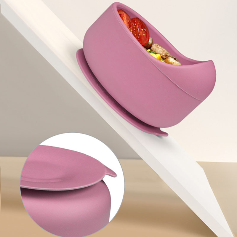 Silicone Baby Feeding Set | 8-Piece Food-Grade Silicone Tableware with Suction Plate and Mat