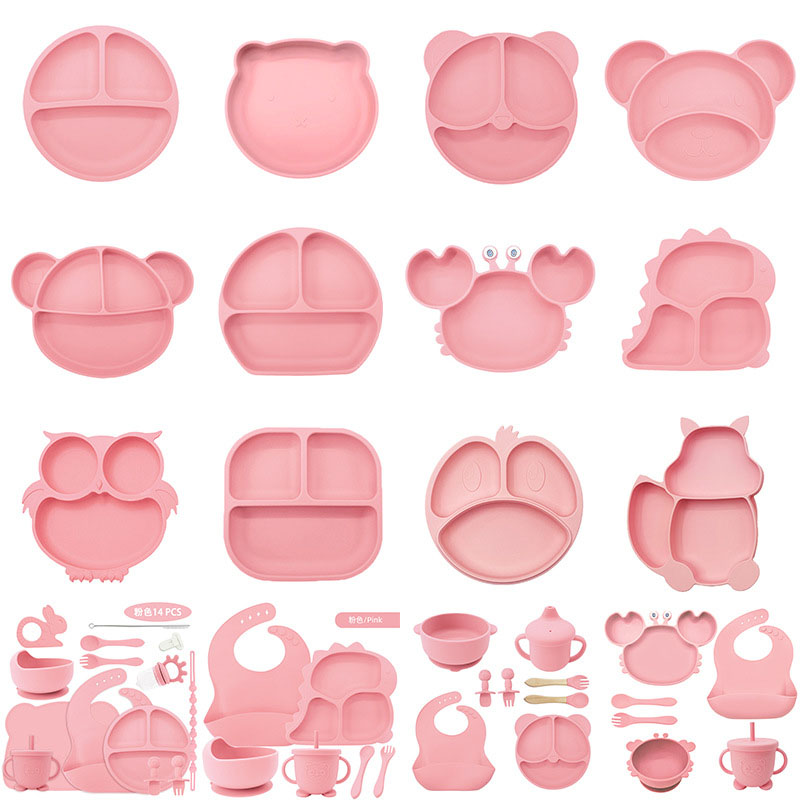 Silicone Crab Baby Feeding Set | Food-Grade Silicone Tableware for Infants and Toddlers