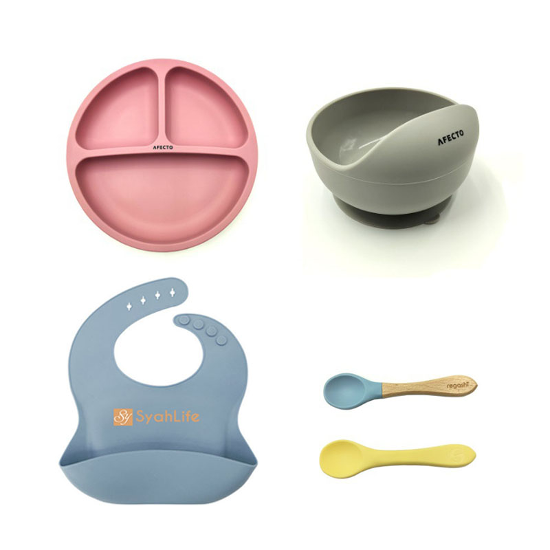 Silicone Crab Baby Feeding Set | Food-Grade Silicone Tableware for Infants and Toddlers
