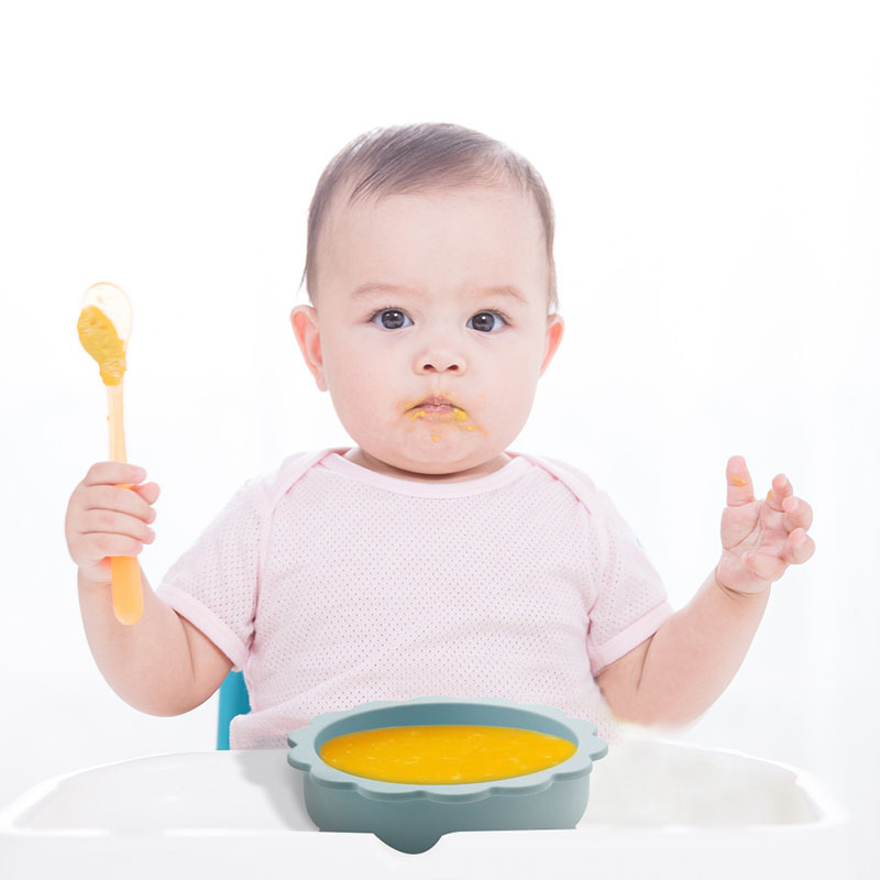Silicone Lion Feeding Bowl with Suction Base – Food-Grade, Spill-Proof, Baby-Approved – Customizable