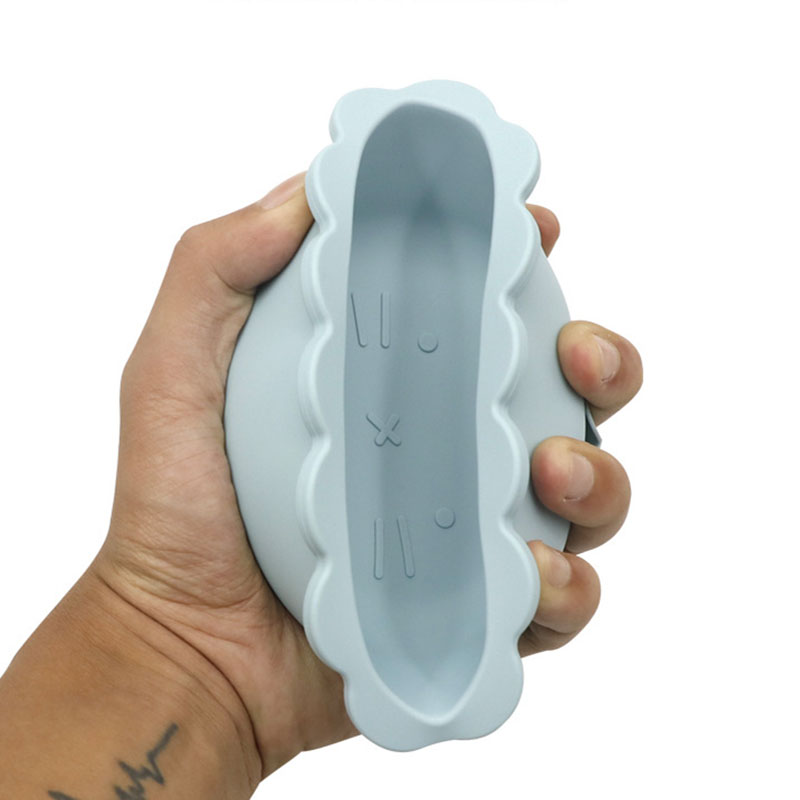 Silicone Lion Feeding Bowl with Suction Base – Food-Grade, Spill-Proof, Baby-Approved – Customizable