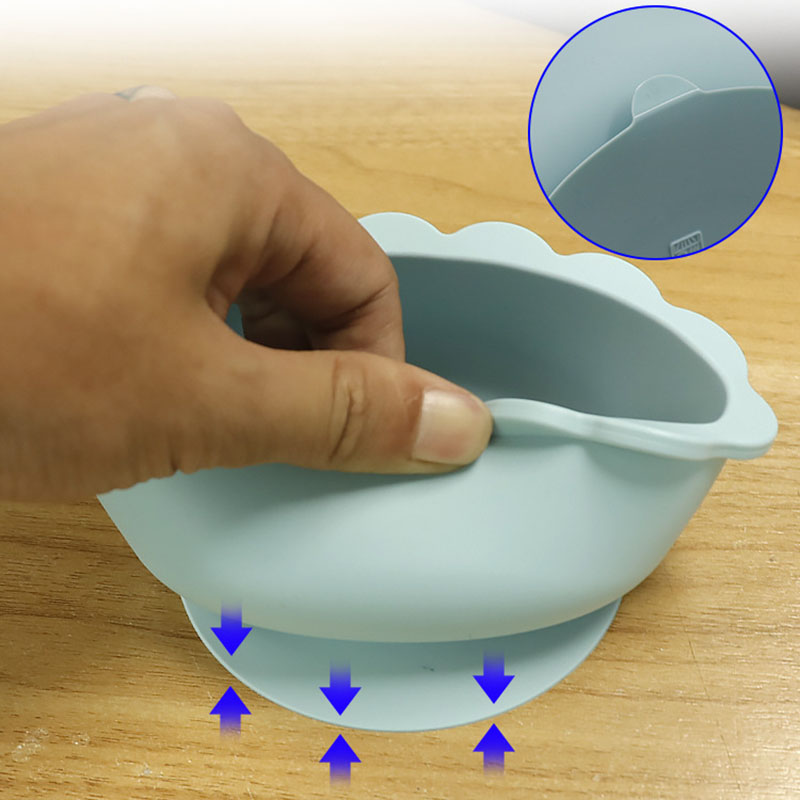 Silicone Lion Feeding Bowl with Suction Base – Food-Grade, Spill-Proof, Baby-Approved – Customizable