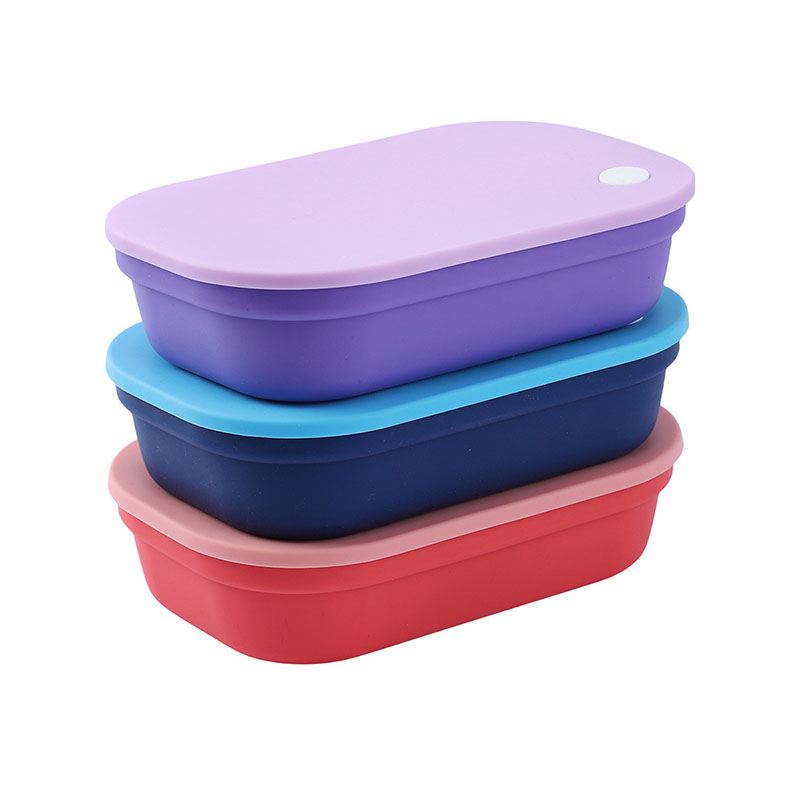 Food-Grade Platinum Silicone & 304 Stainless Steel Insulated Lunch Box - Microwave-Safe Bento Box