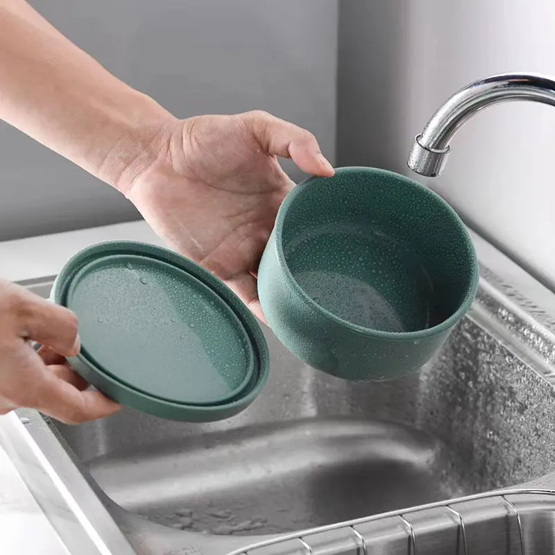 Syah Life Silicone Food Storage Containers - Airtight Leakproof Microwave Safe for Fresh Food Preser