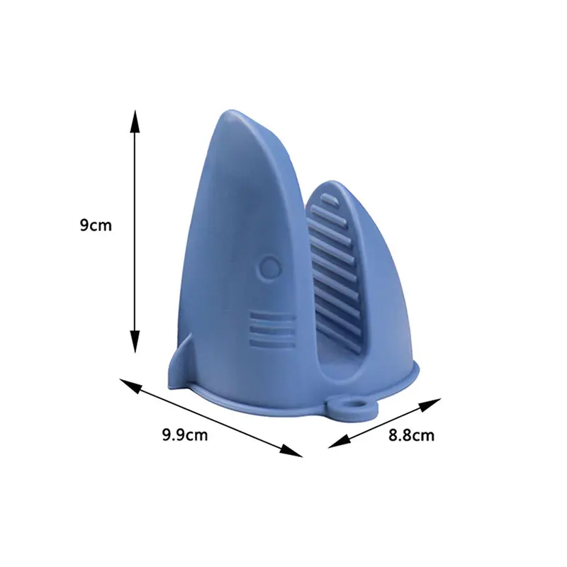Shark-Shaped Silicone Oven Mitt | Heat-Resistant Kitchen Pinch Grip for Air Fryer, Microwave, Baking