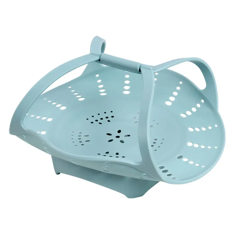 Large Silicone Steamer Tray | Non-Stick Heat-Resistant Steaming Basket for Kitchen Cookware