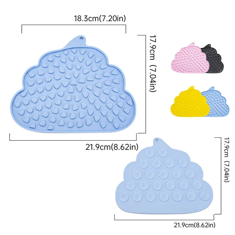 Custom Silicone Dog Lick Mat | BPA-Free Pet Licking Pad with Suction Cups | Anti-Anxiety Slow Feeder