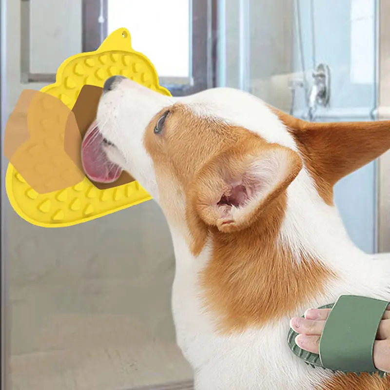 Custom Silicone Dog Lick Mat | BPA-Free Pet Licking Pad with Suction Cups | Anti-Anxiety Slow Feeder