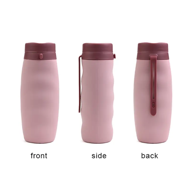 Wholesale 580ml Silicone Foldable Water Cup – BPA-Free Portable Travel Cup for Outdoor & Daily Use