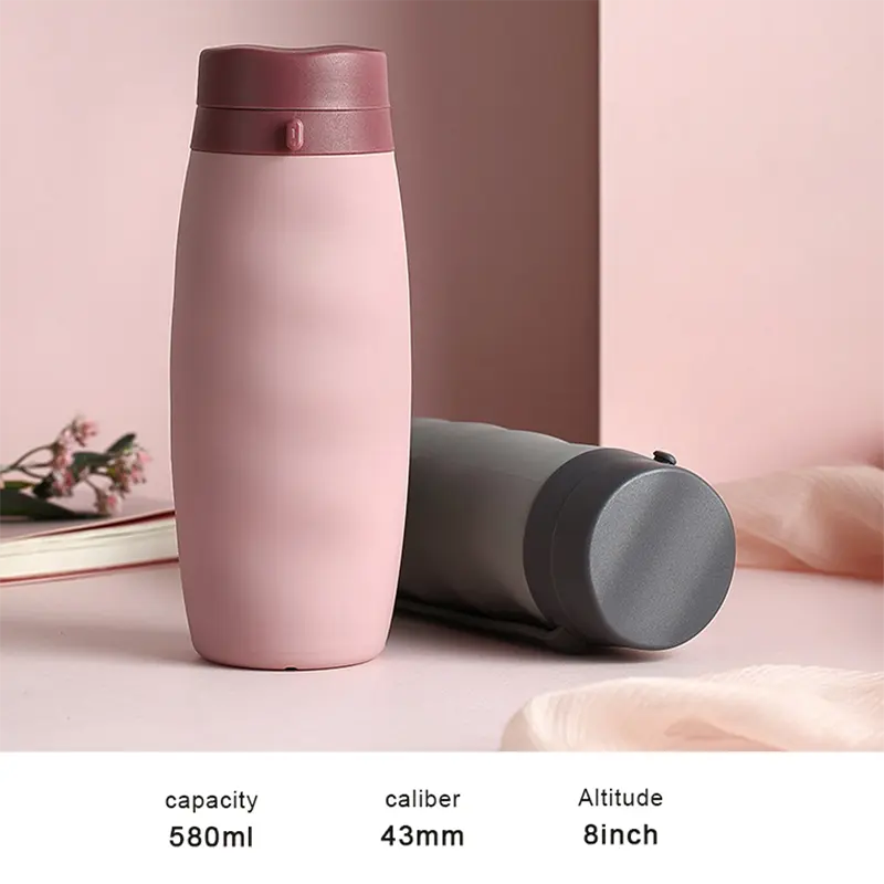 Wholesale 580ml Silicone Foldable Water Cup – BPA-Free Portable Travel Cup for Outdoor & Daily Use