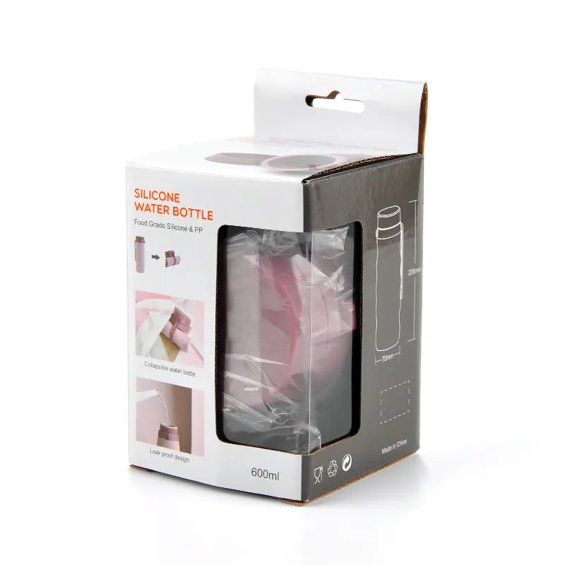 Wholesale 580ml Silicone Foldable Water Cup – BPA-Free Portable Travel Cup for Outdoor & Daily Use